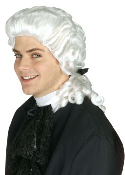 COLONIAL -  COLONIAL WHITE - WIG (ADULT)