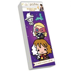 COLOURING BOOKMARKS -  HARRY POTTER - WITCHES OF POUDLARD AND THEIR FRIENDS  (40 BOOKMARKS)