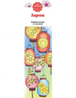 COLOURING BOOKMARKS -  JAPAN (40 BOOKMARKS)