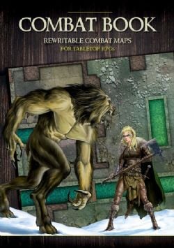 COMBAT BOOK -  FANTASY REWRITABLE COMBAT MAPS (MULTILINGUAL) 01