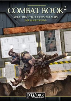 COMBAT BOOK -  SCI-FI REWRITABLE COMBAT MAPS (MULTILINGUAL) 02