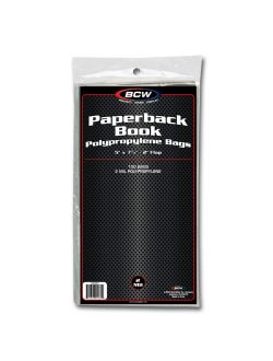 COMIC BAGS -  PAPERBACK BOOK BAG (100) (5