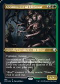 COMMANDER LEGENDS -  Abomination of Llanowar