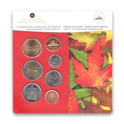 COMMEMORATIVE CANADIAN COIN AND MEDAL SET -  ROYAL CANADIAN NUMISMATIC ASSOCIATION CONVENTION 2011 -  2011 CANADIAN COINS