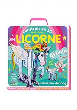 CONSTRUIT EN 3D UNE LICORNE GÉANTE