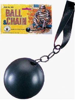 COPS AND ROBBERS -  BALL AND CHAIN