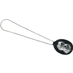 COPS AND ROBBERS -  POLICE BADGE WITH ATTACHED CHAIN NECKLACE