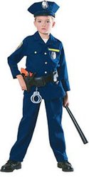 COPS AND ROBBERS -  POLICE OFFICER COSTUME (CHILD)