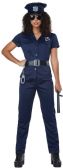 COPS AND ROBBERS -  POLICE WOMAN COSTUME (ADULT)