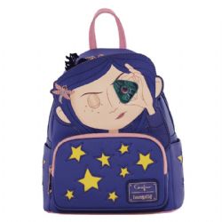 CORALINE -  CORALINE STARS COSPLAY BACKPACK - GLOW IN THE DARK -  LOUNGEFLY