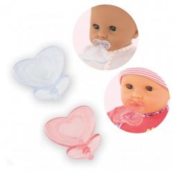 COROLLE -  2 PACIFIERS -  ACCESSORIES FOR 12