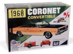 CORONET -  1968 CORONET CONVERTIBLE 1/25 SCALE MODEL KIT