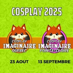 COSPLAY IMAGINAIRE 2025 -  TABLE RESERVATIONS FOR EVENTS