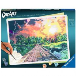 CREART -  PAINT BY NUMBERS - MAGICAL LIGHT (16