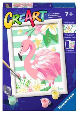 CREART -  PAINT BY NUMBERS - THINK PINK (5