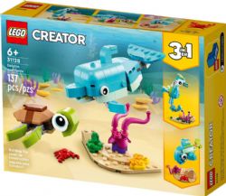 CREATOR -  DOLPHIN AND TURTLE (137 PIECES) 31128