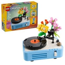 CREATOR -  RECORD PLAYER WITH FLOWERS (3 IN 1)(366 PIECES) 31172