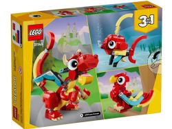 CREATOR -  RED DRAGON (3 IN 1) (149 PIECES) 31145