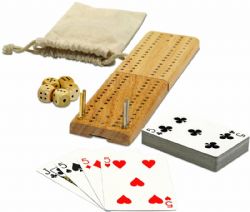 CRIBBAGE -  CRIBBAGE & MORE, WITH DICE & CARDS (ENGLISH)