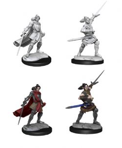 CRITICAL ROLE: UNPAINTED MINIATURES -  XHORHAS HALF-ELF PALADIN -  RPG MINIATURE