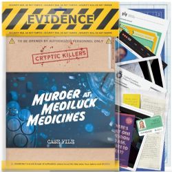 CRYPTIC KILLERS -  MURDER AT MEDILUCK MEDICINES (ENGLISH)