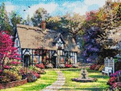 CRYSTAL ART -  COUNTRY COTTAGE (16