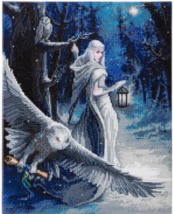 CRYSTAL ART -  MIDNIGHT MESSENGER