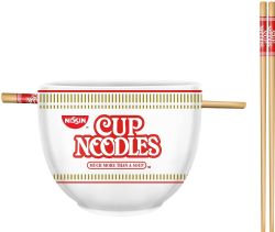 CUP NOODLES -  RAMEN BOWL & CHOPSTICKS