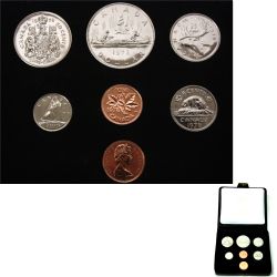 CUSTOM SETS -  1978 CUSTOM SET - SQUARE JEWELS, SMALL ISLAND -  1978 CANADIAN COINS 08