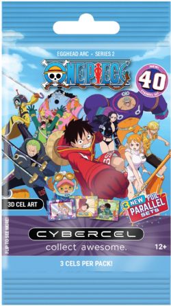 CYBERCEL -  TRADING CARDS PACK - SERIES 2 (P3/B20) -  ONE PIECE