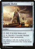 Commander 2017 -  Unstable Obelisk