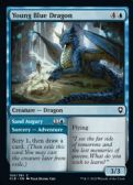 Commander Legends: Battle for Baldur's Gate -  Young Blue Dragon // Sand Augury