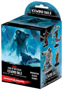 D&D ICONS OF THE REALMS: BOOSTER PACK -  ICEWIND DALE - RIME OF THE FROSTMAIDEN -  RPG MINIATURE PREPAINTED DUNGEONS & DRAGONS