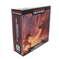 D&D ICONS OF THE REALMS: PREPAINTED MINIATURES -  ADVENTURE IN A BOX - RED DRAGON'S LAIR -  RPG MINIATURE PREPAINTED DUNGEONS & DRAGONS