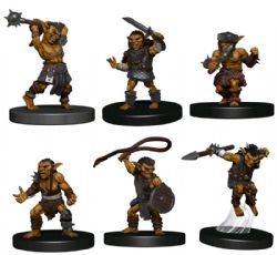D&D ICONS OF THE REALMS: PREPAINTED MINIATURES -  GOBLIN WARBAND -  RPG MINIATURE PREPAINTED DUNGEONS & DRAGONS
