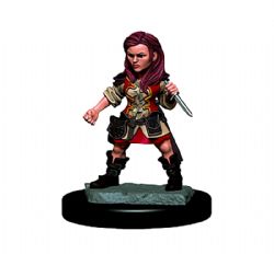 D&D ICONS OF THE REALMS: PREPAINTED MINIATURES -  HALFLING FEMALE ROGUE -  RPG MINIATURE PREPAINTED DUNGEONS & DRAGONS