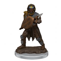 D&D ICONS OF THE REALMS: PREPAINTED MINIATURES -  MALE HUMAN FIGHTER -  RPG MINIATURE PREPAINTED DUNGEONS & DRAGONS