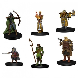 D&D ICONS OF THE REALMS: PREPAINTED MINIATURES -  STARTER SET -  RPG MINIATURE DUNGEONS & DRAGONS
