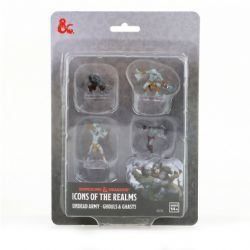 D&D ICONS OF THE REALMS: PREPAINTED MINIATURES -  UNDEAD ARMIES - GHOULS AND GHASTS -  RPG MINIATURE PREPAINTED DUNGEONS & DRAGONS