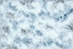 D&D ICONS OF THE REALMS -  TUNDRA (3' X 5') - BATTLE MATS -  BATTLE MATS DUNGEONS & DRAGONS