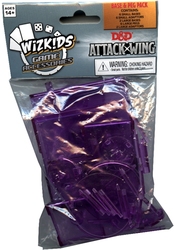 D&D MINIATURES -  PURPLE BASES & PEGS -  D&D ATTACK WING MINIATURES GAME