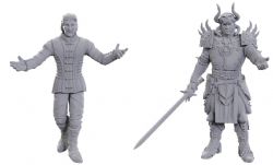D&D NOLZUR'S MARVELOUS MINIATURES UNPAINTED -  BALDUR'S GATE 3 - SAREVOK ANCHEV & RAPHAEL -  RPG MINIATURE UNPAINTED DUNGEONS & DRAGONS
