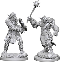 D&D NOLZUR'S MARVELOUS MINIATURES UNPAINTED -  BUGBEARS (2) -  RPG MINIATURE UNPAINTED DUNGEONS & DRAGONS