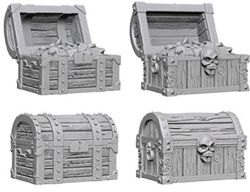 D&D NOLZUR'S MARVELOUS MINIATURES UNPAINTED -  CHESTS -  RPG MINIATURE UNPAINTED DUNGEONS & DRAGONS