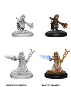 D&D NOLZUR'S MARVELOUS MINIATURES UNPAINTED -  FEMALE GNOME WIZARD(2) -  RPG MINIATURE UNPAINTED DUNGEONS & DRAGONS