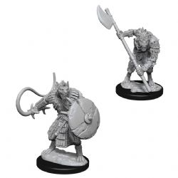 D&D NOLZUR'S MARVELOUS MINIATURES UNPAINTED -  GNOLLS FIGURES (2) -  RPG MINIATURE UNPAINTED DUNGEONS & DRAGONS