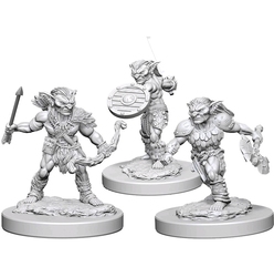 D&D NOLZUR'S MARVELOUS MINIATURES UNPAINTED -  GOBLINS (3) -  RPG MINIATURE UNPAINTED DUNGEONS & DRAGONS