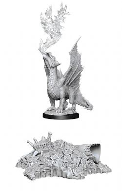D&D NOLZUR'S MARVELOUS MINIATURES UNPAINTED -  GOLD DRAGON WYRMLING -  RPG MINIATURE UNPAINTED DUNGEONS & DRAGONS