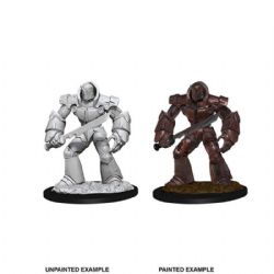 D&D NOLZUR'S MARVELOUS MINIATURES UNPAINTED -  IRON GOLEM -  RPG MINIATURE UNPAINTED DUNGEONS & DRAGONS