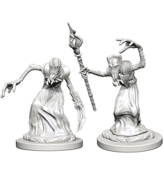 D&D NOLZUR'S MARVELOUS MINIATURES UNPAINTED -  MIND FLAYERS (2) -  RPG MINIATURE UNPAINTED DUNGEONS & DRAGONS